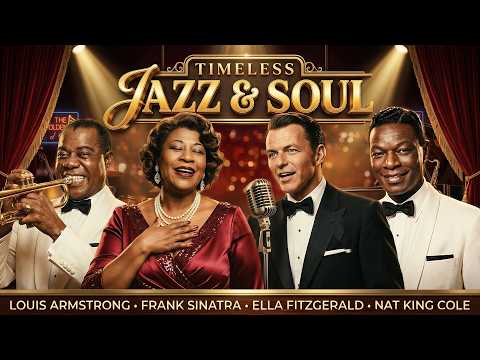 Timeless Jazz Songs 50s–70s🎶🎷Best of Louis Armstrong, Nat King Cole, Frank Sinatra, Ray Charles