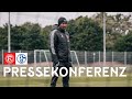 PRESSEKONFERENZ Fortuna Düsseldorf Vs FC Schalke 04 2024 25 Thioune Vor F95S04