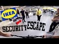 SICHERHEITSFLUCHT FAHRRADFAHREN BEI IKEA