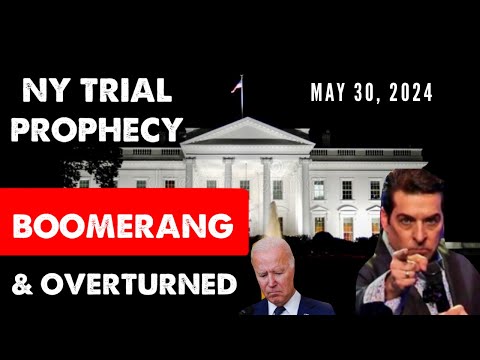 Hank Kunneman PROPHETIC WORD????[NY TRIAL PROPHECY] BOOMERANG & OVERTURNED May 30, 2024