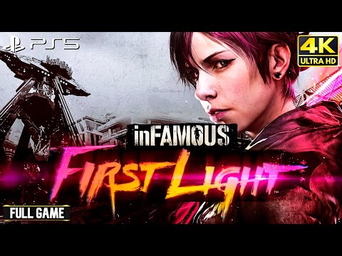 inFamous First Light - Full Game Walkthrough (PS5) 4K 60FPS