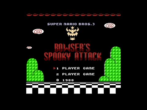 SMB Hack Longplay - Super Mario Bros. 3: Bowser's Spooky Attack