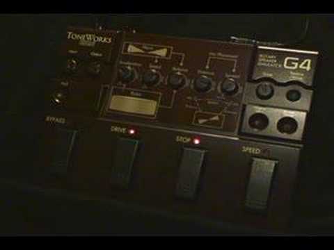 Korg G4 Leslie Rotary Simulator Demo