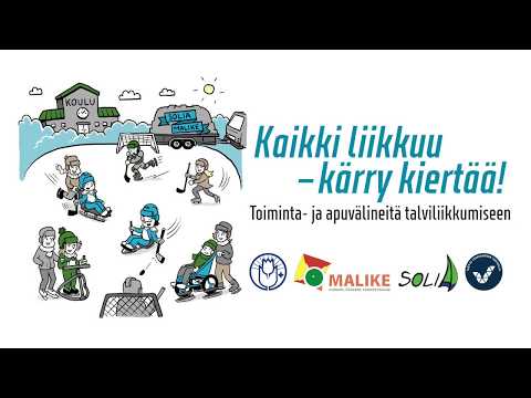 Kaikki liikkuu -kärry kiertää!