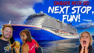 Carnival Celebration Embarkation Day!