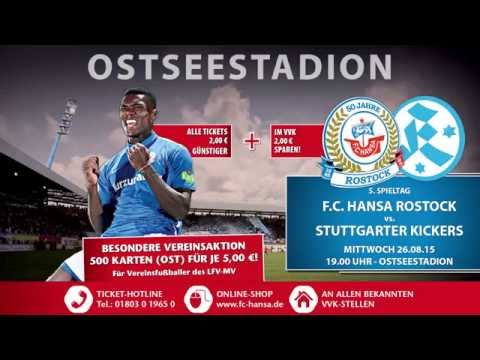 Einer für alle - alle für einen! Vereinsaktion beim Spiel gegen die Stuttgarter Kickers