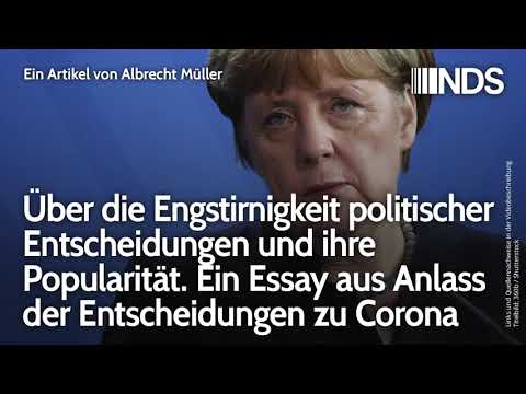 Engstirnigkeit politischer Entscheidungen und ihre Popularität. Essay über Entscheidungen zu Corona