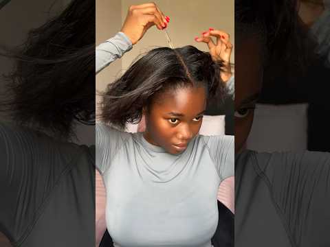 Relaxed Hair Hairstyles . #relaxedhair #hairstyle #hairstyles #hairtutorial #hair #hairtutorial