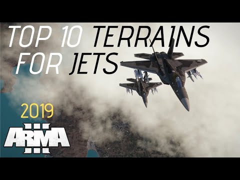ArmA 3 Mods - Top 10 Terrains for Jets Vol. 1