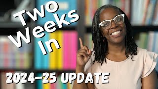 HOW THE FIRST TWO WEEKS OF 2024-25 HAVE GONE | Curriculum, Schedule, and Life Update | Homeschool
