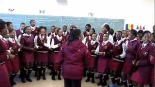 9th Grade Choir at Percy Mdala, Knysna, South Africa