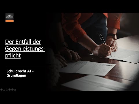 Entfall der Gegenleistungspflicht I Schuldrecht AT - Grundlagen