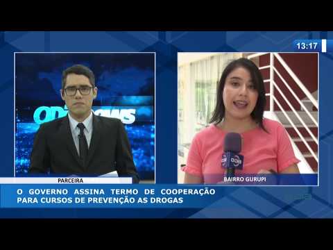 O DIA NEWS 17 02 20  Governo assina termo de cooperacão para cursos de prevencão aÌ€s drogas