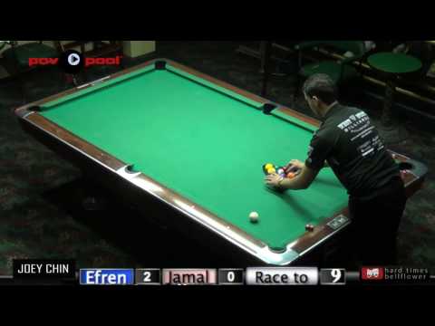 Efren Reyes vs Jamal Oussi - 10 Ball - Jan 2016 / PT #2