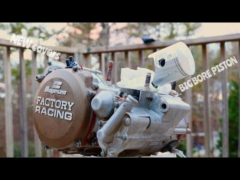 Custom Wiseco Yz285 Engine REBUILD Final TOUCHES To The Engine
