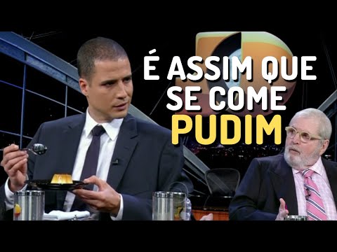 PORTUGUÊS ENSINA O JEITO CERTO DE COMER PUDIM | Grandes Entrevistas