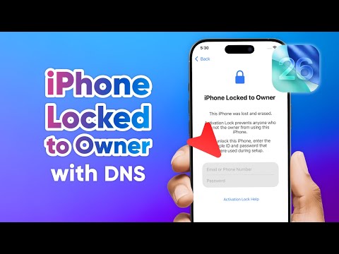 DNS Bypass iCloud | How to Unlock iOS 26 iPhone Locked to Owner with DNS 2025