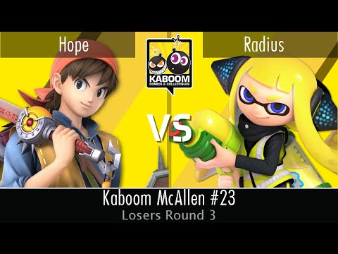 Hope (Hero) vs Radius (Inkling) - LR3 - Kaboom McAllen #23