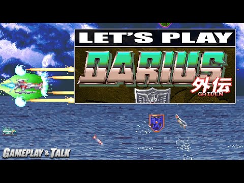 Darius Gaiden 1LC Playthrough (Arcade) | Let's Play #402 - Easiest Route, Rapid-Fire