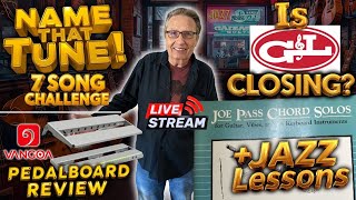 ‘Jazz Guitar Name That Tune’ + G&L Guitars Closing? + Joe Pass Lesson