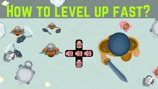 Glor.io - How to level up fast? / BEST TIPS & TRICKS Hitting Mannequin 1000 times - glor.io gameplay