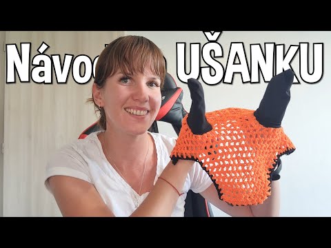 Návod AKO si uháčkovať ušanku vo veľkosti PONY