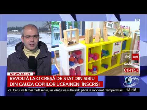 Revoltă la o creșă de stat din Sibiu din cauza copiilor ucraineni înscriși