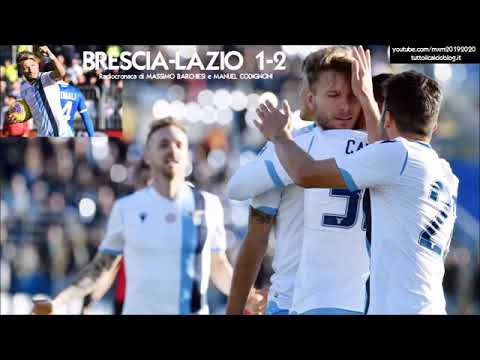 BRESCIA-LAZIO 1-2 - Radiocronaca di Massimo Barchiesi e Manuel Codignoni