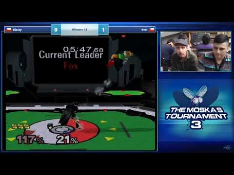 The Moska's 3 SSBM - Blassy (Fox) vs Bou (Marth) - Pools