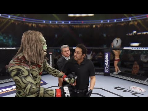 Alien Mutant vs. Bruce Lee (EA Sports UFC 3)