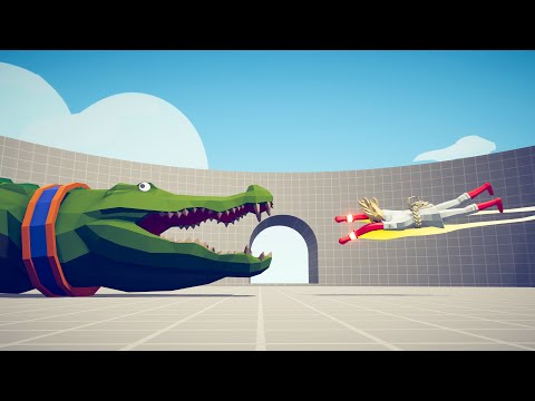 GIANT CROCODILE vs EVERY UNIT - Totally Accurate Battle Simulator TABS