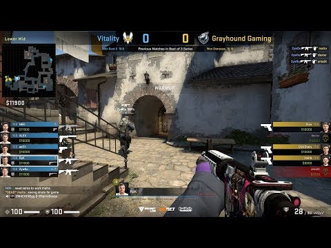 🔴 Vitality vs Grayhound Gaming (2019 StarLadder Berlin | Match 3 of 3)
