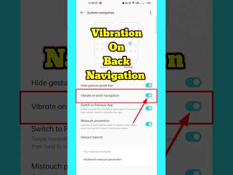 How to Enable Back Button Vibrations on Android ||Back Button vibration ON Kaise Kare||#shorts#viral