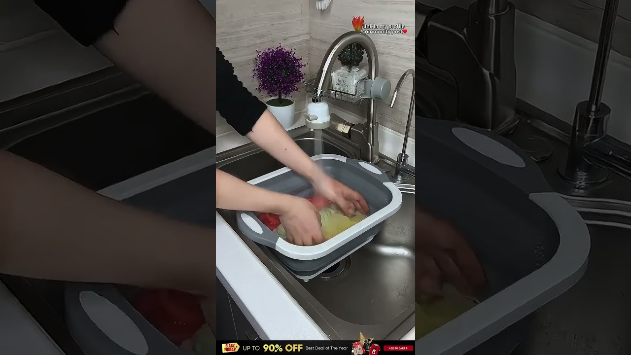 Fold, chop, wash, repeat! Get yours for just $3.27! 🥦🔪