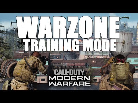 CALL OF DUTY: WARZONE - TRAINING MODE! (First Impressions)