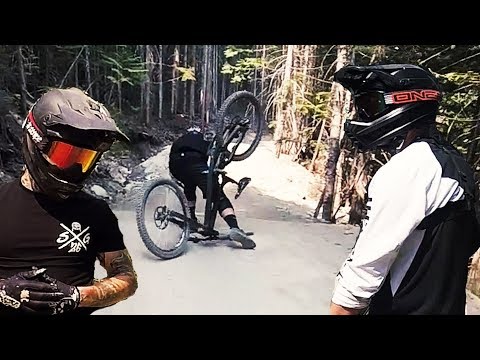Downhill Anfänger im Bikepark Whistler - Kanada Trip | Fabio Schäfer Vlog #90