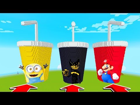 DO NOT CHOOSE THE WRONG DRINK! (Minions,InkBendy,Mario) (Ps3/Xbox360/PS4/XboxOne/PE/MCPE)