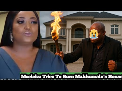 Musa Mseleku Tries To Burn Down Makhumalo's New Mansion In AI Generated Photo 