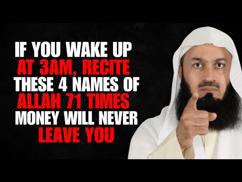 If You Can’t Sleep at 3AM, Allah Is Calling You —Say These 4 Names and Watch Money Flow