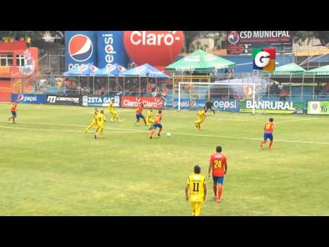 Video Gol: Carlos Ruíz Min 66- Municipal 1-0 Marquense - Clausura 2016, Jornada 22