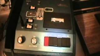 Califone CR-3A vintage school cassette recorder PART ONE.