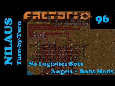 Factorio S6E96 - Field Trip and more parking for Logistics Trains