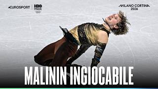 MALININ fa paura! PRIMO POSTO dopo il programma corto | #MilanoCortina2026