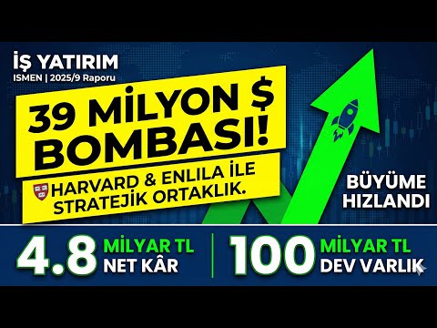 İŞ YATIRIM (ISMEN) 3Ç2025: Net Kâr, Tatilbudur ve 39 Milyon $'lık Harvard İmzası!