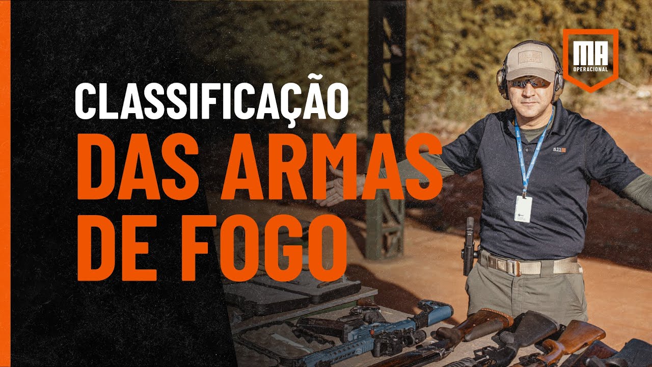 Entenda a classificação das armas de fogo!