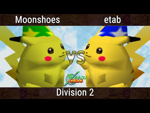 Xanadu Origins - Moonshoes (Pikachu) Vs. etab (Pikachu) Smash Bros - SSB64
