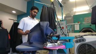 How to ironing a jacket