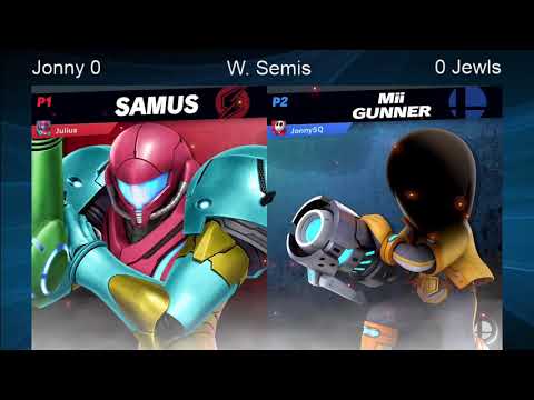 CWA Wifi Weekly 25 - Jewls (Samus) vs JonnySQ (Mii Gunner) Winners Semifinals