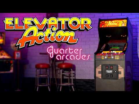 NEW Elevator Action Quarter-Scale Arcade Machine from Numskull Games