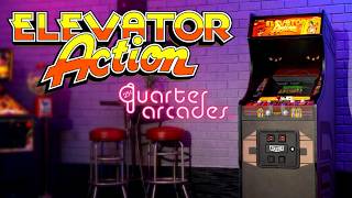 ELEVATOR ACTION Quarter-Scale Arcade Machine | 1983 Classic Scaled Down!
